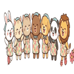 Marucho Friends Flower Shop Thank You