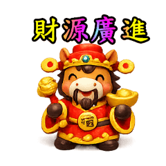 jing 的馬年貼圖