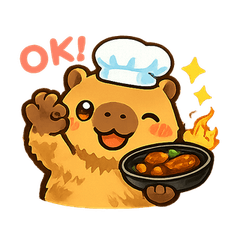 Fluffy Chill Capybara