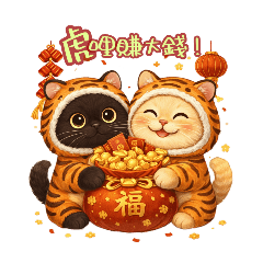 黑肥＆錢錢過年拉