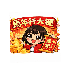 馬年行大運日常用語