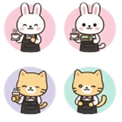 Marucho Friends Cafe Staff Welcome