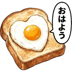 美食西餐!情侶戀人男友女友水彩貼圖