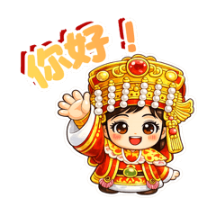 媽祖公仔貼圖｜台灣友誼公益協會