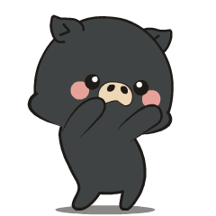 Black Pig : Effect stickers