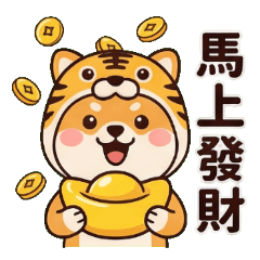 柴犬諧音梗！2026年馬上系列趣味貼圖