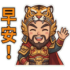 三國孫堅(日常實用)中文字貼圖!