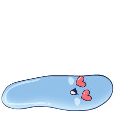 Blue Slime 5 : Animated Stickers