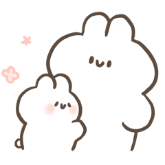 有愛的軟Q兔兔:情侶日常