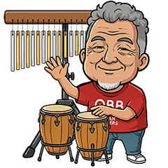 OBB Percussionist Kin-chan's Stamp