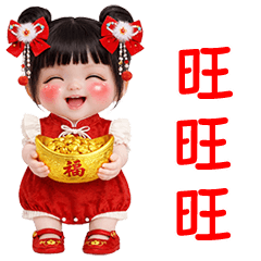 cute girl Chinese New Year [TW]