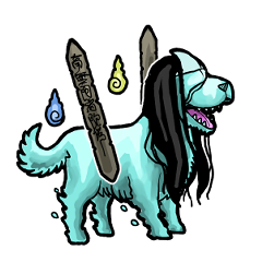undead world ghost dog