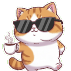 Shocked Orange Cat Face