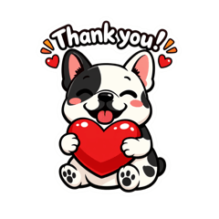 The daily life of  French bulldog