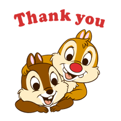 Chip 'n' Dale Animated Stickers