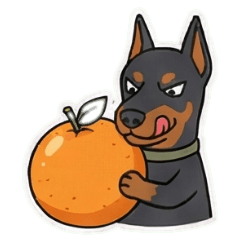 杜賓犬的馬到成功新春派對