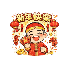新年快樂_前賢過年