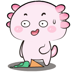 Funny Axolotl : Effect stickers