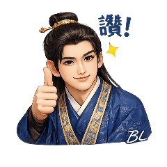 中式古裝男女合璧