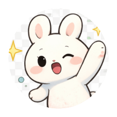 Fluffy Bunny Daily Stickers Vol.2