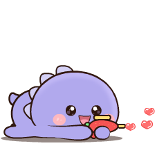 Purple Dino 2 : Animated