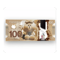 吳承晏翻轉鈔票動態貼圖