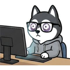 精品級哈士奇:工程師的日常