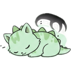 Prehistoric relaxation, modern meows16