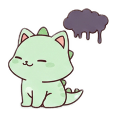 Prehistoric relaxation, modern meows25