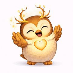 暖光貓頭鷹陪你聊天