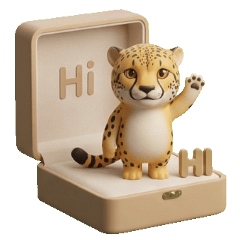 3D Cheetah: Gift Box Surprise