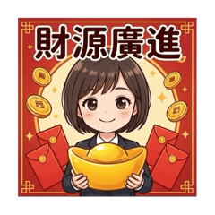 工作日常賀歲-娟妹