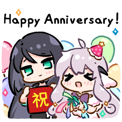 白星與好友們★快樂節日☆