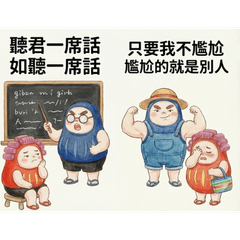 達魯爸媽的廢言文學語錄