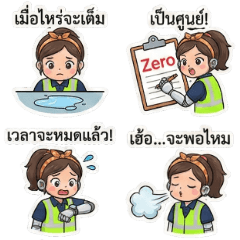 Milk the Cutie Warehouse Logistics Girl