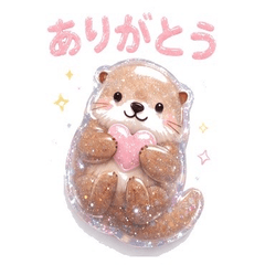 sea animals drop sticker