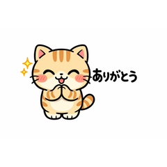 Maruneko Daily Stickers:Greetings & More