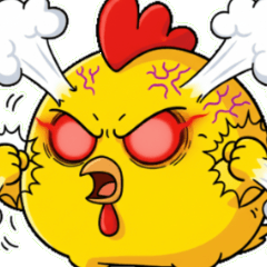 ลูกเจี๊ยบสีเหลืองกำลังส่งเสียงเมื่อได้รั