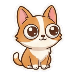 Cute Dog Series-Corgi-2