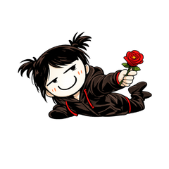 Blow a Kiss Cute Shy Love Girl