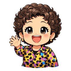 Chibi Osaka Auntie (Kansai Dialect)