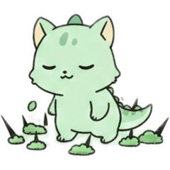 Prehistoric relaxation, modern meows35