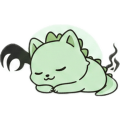 Prehistoric relaxation, modern meows48