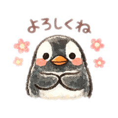 Warm & cuddly penguin