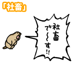 yelling marmot "Company Slave"