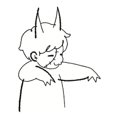 カイジューくんたちスタンプ