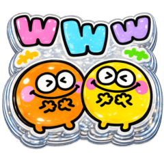 pukuchapi monster colorful sticker