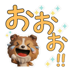 3D Shetland Sheepdog 27