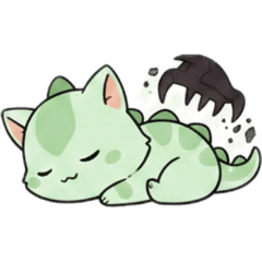 Prehistoric relaxation, modern meows56