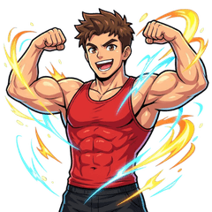 Fitness Men: Enjoy Workout